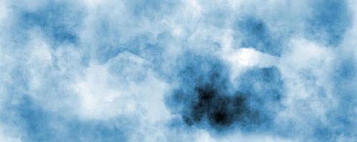 Abstract Blue sky Water color background, Illustration, texture for design photo