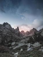 montañas rocosas de Córcega