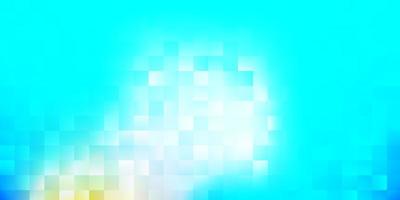 Light blue, yellow vector template with rectangles.