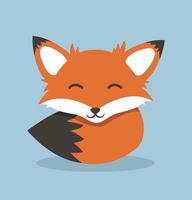 Cute fox design Illustration vector