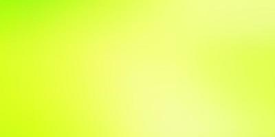 Light Green, Yellow vector colorful blur backdrop.