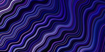 diseño vectorial de color púrpura claro con líneas dobladas. vector