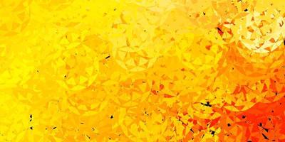 Light orange vector background with polygonal forms.