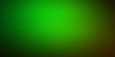 Dark Green vector blurred template.