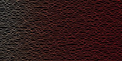 Dark Red, Yellow vector layout with wry lines.