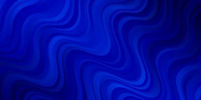 Light BLUE vector backdrop with bent lines