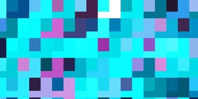 Light Pink, Blue vector pattern in square style.