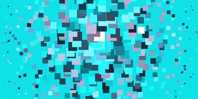 Light Pink, Blue vector pattern in square style.