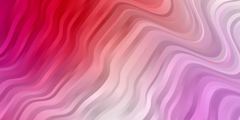 Light Red, Yellow vector background with bows.