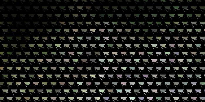 Fondo de vector gris claro con triángulos.