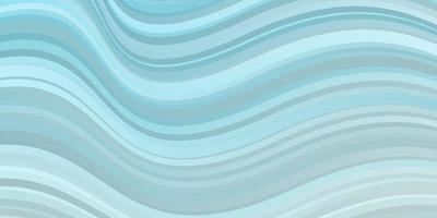 Light BLUE vector backdrop with bent lines.