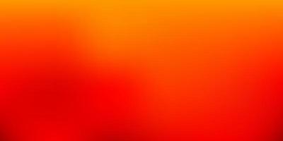 Light Red, Yellow vector abstract blur backdrop.