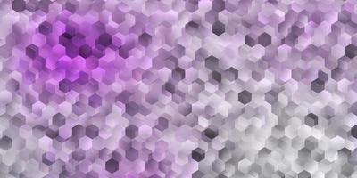 Light purple vector cover with simple hexagons.