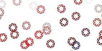 Light red vector backdrop with dots.