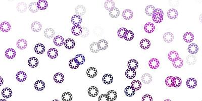 Light purple vector texture with disks.