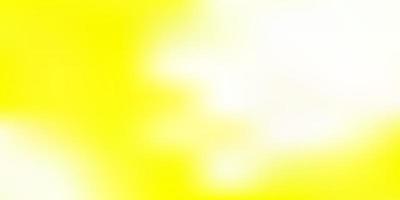 Light yellow vector abstract blur layout.