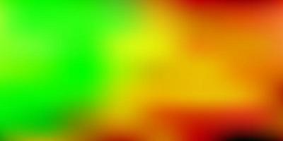 Light green, yellow vector abstract blur template.