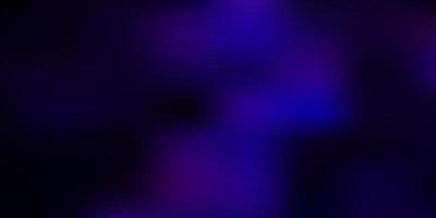 Dark purple, pink vector gradient blur layout.