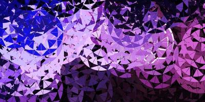 Light purple vector pattern with polygonal shapes.