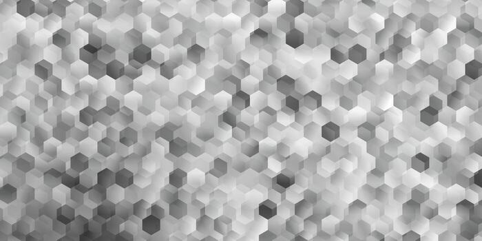 Light gray vector pattern with hexagons.