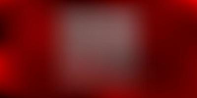 Dark Green, Red vector abstract blur background.