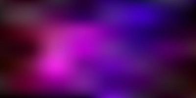 Dark blue, red vector gradient blur drawing.