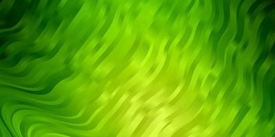 Light Green, Yellow vector template with wry lines.