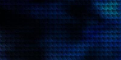 textura de vector azul oscuro en estilo rectangular.