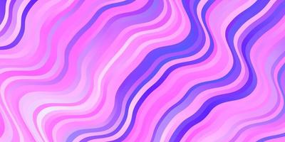 Light Purple vector pattern with wry lines.