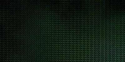 patrón de vector verde oscuro con líneas.