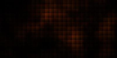 Dark Yellow vector backdrop with rectangles.