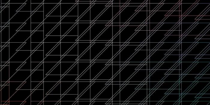 Dark Green, Red vector pattern with lines.