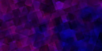 Light Purple, Pink vector background with triangles.