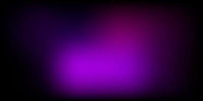 Dark Purple vector gradient blur pattern.