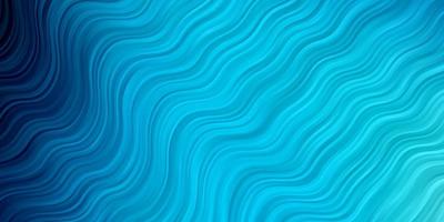 Light BLUE vector pattern with wry lines