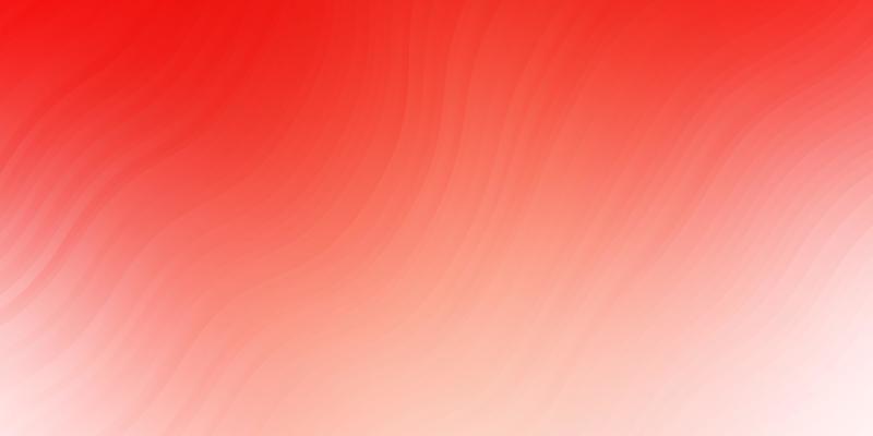Light Red vector template with curves.