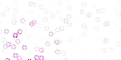 Light pink vector texture with disks