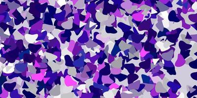 Light purple vector template with abstract forms.