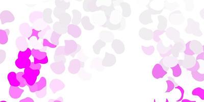 Light purple vector template with abstract forms