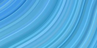 Light BLUE vector backdrop with bent lines