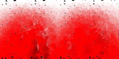 Light red vector gradient polygon wallpaper.