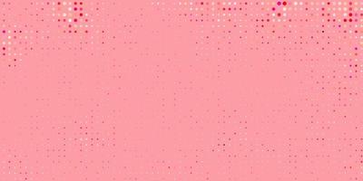 Light Red vector backdrop with dots