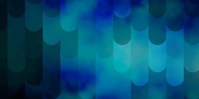 Light BLUE vector background with lines.