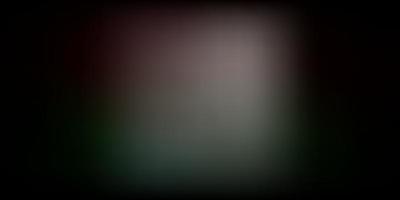 Dark Green, Red vector abstract blur texture.