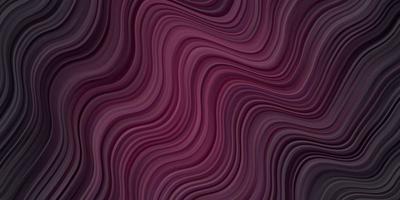 Dark Purple vector layout with curves.