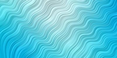 Light BLUE vector backdrop with bent lines