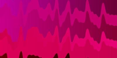 Dark Pink vector template with curves.