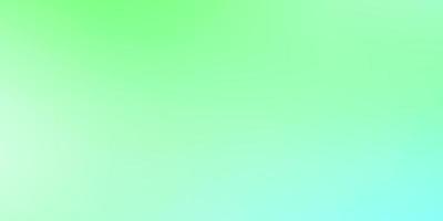 vector verde claro borroso fondo colorido.