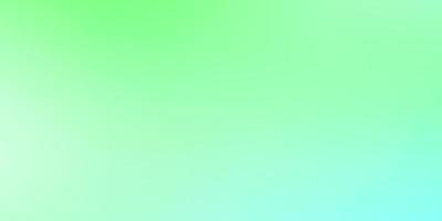 Light Green vector blurred colorful background.
