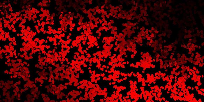 plantilla de vector rojo oscuro con formas abstractas.